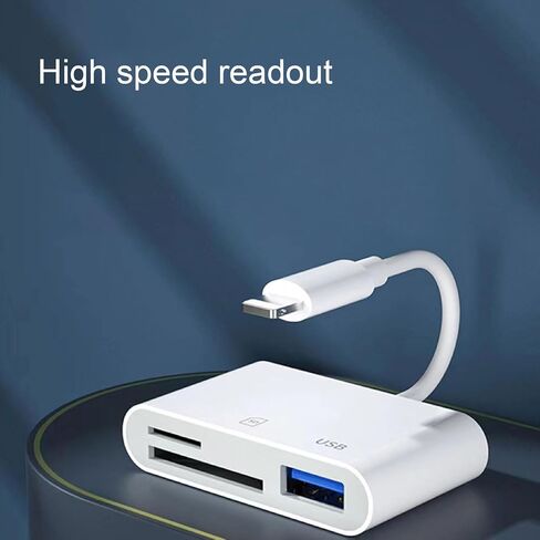 قارئ بطاقات ذاكرة 6 في 1، محول USB C متعدد المنافذ لبطاقة SD TF، محول من النوع C إلى USB3.0 USB2.0، التوصيل والتشغيل للهواتف المحمولة والكمبيوتر المحمول وأجهزة الكمبيوتر in Kuwait