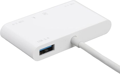 قارئ بطاقات ذاكرة 6 في 1، محول USB C متعدد المنافذ لبطاقة SD TF، محول من النوع C إلى USB3.0 USB2.0، التوصيل والتشغيل للهواتف المحمولة والكمبيوتر المحمول وأجهزة الكمبيوتر in Kuwait