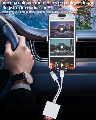 Type C Lightning to SD Micro SD Card Reader Adapter USB C for Apple for iPhone 15 Pro MAX Plus for iPad MacBook Air Compatible for Samsung Card Reader Compact Flash Connector Memory Stick Cable in Saudi Arabia