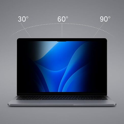 Magnetic Privacy Screen for MacBook Air 15.3 Inch 2023–2025 (M2/M3/M4) | Anti Spy Laptop Screen Protector, Blue Light Filter, HD Clarity, Reusable Magnetic Filter in Saudi Arabia