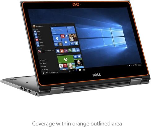 واقي شاشة BoxWave متوافق مع Dell Inspiron 13 5000 (5379) - ClearTouch مضاد للتوهج (عبوتان)، غلاف غشاء غير لامع مضاد لبصمات الأصابع in Kuwait