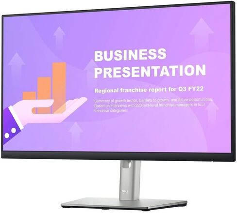 شاشة Dell P2422HE مقاس 23.8 بوصة بدقة Full HD IPS مزودة بمنفذ USB-C ومنفذ DisplayPort ومنافذ HDMI (متجددة) in Kuwait
