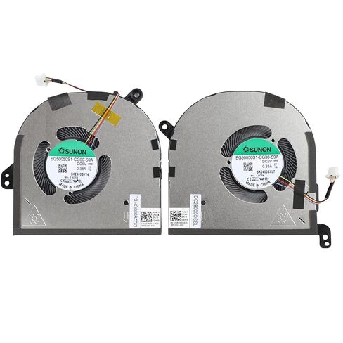 New CPU+GPU Cooling Fan Replacement for Dell XPS 15 9500 9510 Precision 5550 2020 Year Series EG50050S1-CG30-S9A EG50050S1-CG00-S9A 009RK6 0DJH35 DC5V 0.38A Fan in Saudi Arabia