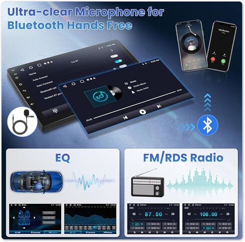[2+64 جيجابايت] راديو سيارة Android 15 لسيارة Honda Acura TSX 2009-2014/Spirior 2009-2013/Accord 2008-2012 مع Carplay Android Auto، شاشة لمس عالية الدقة 9 بوصات ستيريو للسيارة مع نظام تحديد المواقع واي فاي بلوتوث FM/RDS SWC in Saudi Arabia