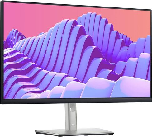 حزمة شاشة P2722H من Dell مقاس 27 بوصة بدقة Full HD IPS وحامل قابل للتعديل وحامل HDMI DisplayPort USB Hub وشاشة كمبيوتر مكتبية للأعمال + كابل HDMI + مجموعة تنظيف in Kuwait