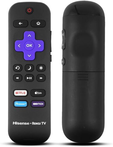 Ceybo Replacement Remote Control for Roku Smart TV with Volume Control and Netflix, Disney+, Apple TV, and HBO Shortcut in Kuwait