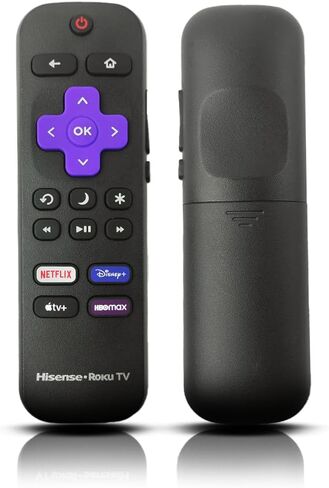 Ceybo Replacement Remote Control for Roku Smart TV with Volume Control and Netflix, Disney+, Apple TV, and HBO Shortcut in Saudi Arabia