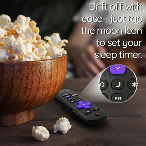 Ceybo Replacement Remote Control for Roku Smart TV with Volume Control and Netflix, Disney+, Apple TV, and HBO Shortcut in Saudi Arabia