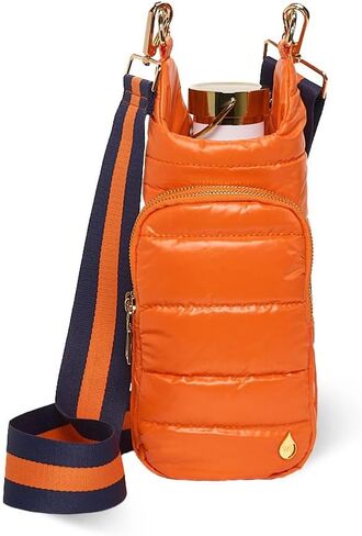 WanderFull® Original HydroBag®, Fits Up to 32 oz Water Bottle Holder with Strap, Hands-Free Crossbody, Water Bottle Carrier Bag with Phone Pocket - Ivory Lacquer w/Patterned Strap in Saudi Arabia
