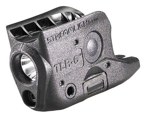 Streamlight 69270 TLR-6 ضوء سلاح تكتيكي 100 لومن مع ليزر أحمر مدمج مصمم حصريًا وحصريًا لـ Glock 42/43/43X/48 (بدون سكة أو MOS)، أسود in Kuwait