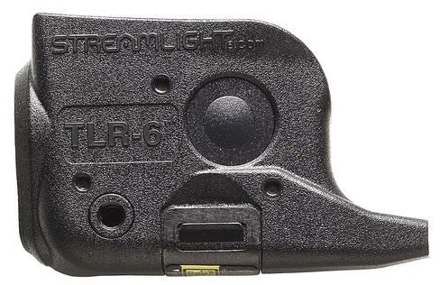 Streamlight 69270 TLR-6 ضوء سلاح تكتيكي 100 لومن مع ليزر أحمر مدمج مصمم حصريًا وحصريًا لـ Glock 42/43/43X/48 (بدون سكة أو MOS)، أسود in Kuwait