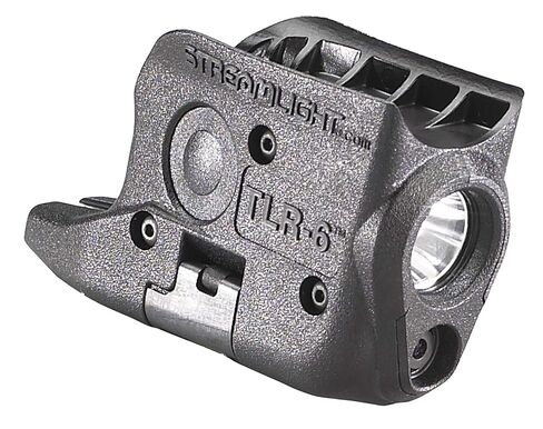 Streamlight 69270 TLR-6 ضوء سلاح تكتيكي 100 لومن مع ليزر أحمر مدمج مصمم حصريًا وحصريًا لـ Glock 42/43/43X/48 (بدون سكة أو MOS)، أسود in Kuwait