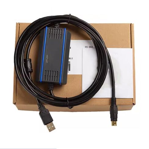 USB-MC + لكابل برجمة PLC MC80 MC100 MC200 كابل بيانات الاتصالات تنزيل كابل بصري معزول 3 متر in Kuwait