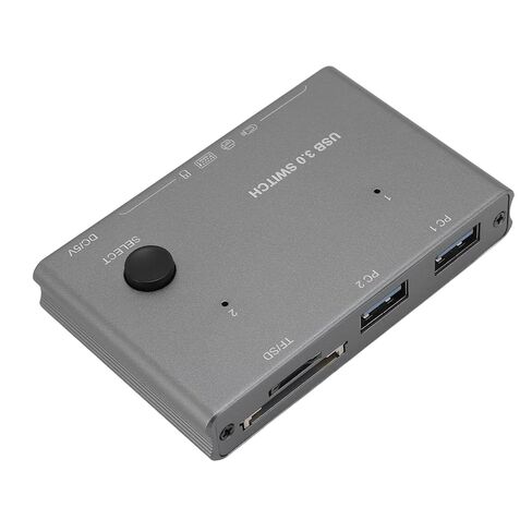 محول USB متعدد الاستخدامات 2 في 4 من SUNGOOYUE، مشاركة سلسة للكمبيوتر مع لوحة مفاتيح USB وماوس لنقل البيانات، مثالي لمحركات الأقراص وكاميرات التصوير الحراري in Kuwait