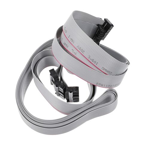 DOITOOL 4pcs Flat Ribbon Cable Connector Cord Wire Pin Pitch Cable Connectors Solid Core Wire Harness in Saudi Arabia