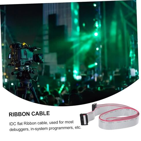 DOITOOL 4pcs Flat Ribbon Cable Connector Cord Wire Pin Pitch Cable Connectors Solid Core Wire Harness in Saudi Arabia