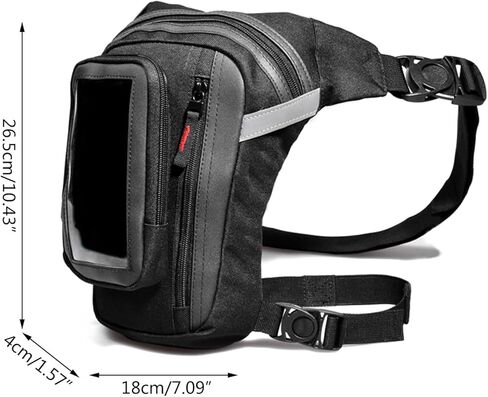 Men Drop Leg Pouch Tools Bags Waterproof Leg Bag Fanny Pack Thigh Bags Bike Cycling Hip Bag Portable Waist Packs in Saudi Arabia
