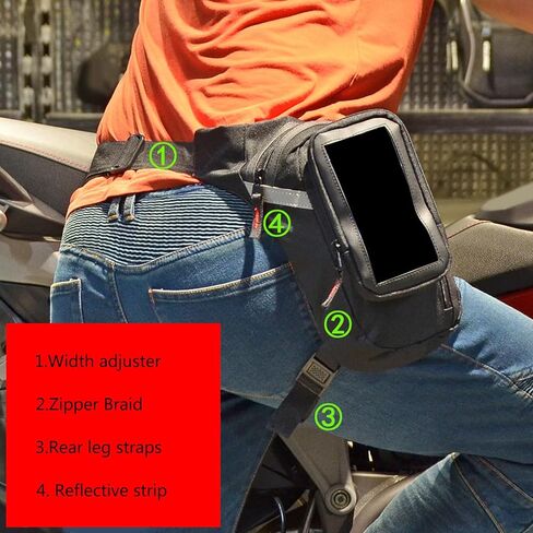 Men Drop Leg Pouch Tools Bags Waterproof Leg Bag Fanny Pack Thigh Bags Bike Cycling Hip Bag Portable Waist Packs in Saudi Arabia