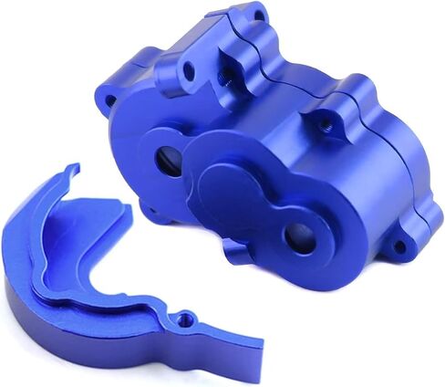 RC Upgrade Parts For Traxxas For Slash For E-Revo For Summit 1/16 7379R Metal Gearbox Housing Case 7091 Gear Cover RC Car Upgrade Parts Accessories(Black) in Saudi Arabia