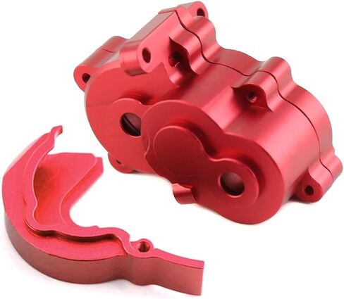 RC Upgrade Parts For Traxxas For Slash For E-Revo For Summit 1/16 7379R Metal Gearbox Housing Case 7091 Gear Cover RC Car Upgrade Parts Accessories(Black) in Saudi Arabia