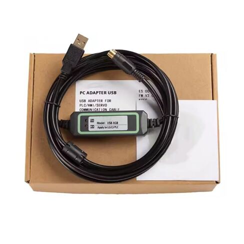USB-XGB for XBC XBM Series Communication Download Cable Stable PLC Programming Cable High Speed Stable Model FT232RL Chip Black 3 Meter in Saudi Arabia