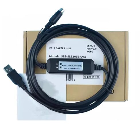 USB-SLB2053RASL لكابل تنزيل بيانات الاتصالات واستقرار نقل البيانات PLC كابل برمجة اقتصادي أسود 3 متر in Kuwait