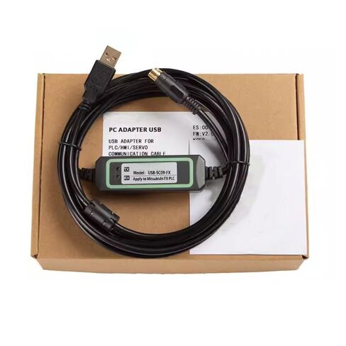 USB-SC09-FX كابل تنزيل البيانات لكابل برمجة اتصالات USB كابل تنزيل ثابت FT232RL رقاقة سوداء 3 متر in Kuwait