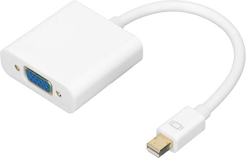محول Mini DisplayPort إلى VGA، محول Mini إلى VGA متوافق تمامًا مع شاشات التلفاز وموصل تحويل HD PVC إلى محول VGA لأجهزة الكمبيوتر المحمولة وأجهزة الكمبيوتر in Kuwait