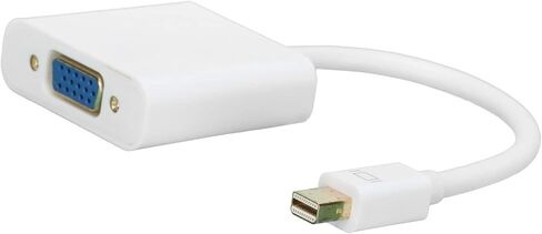 محول Mini DisplayPort إلى VGA، محول Mini إلى VGA متوافق تمامًا مع شاشات التلفاز وموصل تحويل HD PVC إلى محول VGA لأجهزة الكمبيوتر المحمولة وأجهزة الكمبيوتر in Kuwait