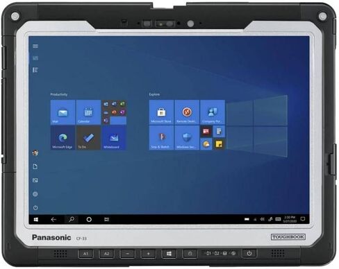 Toughbook Panasonic CF-33 MK2، Intel Core i5-10310U vPro، حتى 4.4 جيجا هرتز، 12 بوصة QHD، 16 جيجا، 512 جيجا SSD، نظام تحديد المواقع المخصص، 4G LTE، Win 10 Pro. الكمبيوتر اللوحي فقط in Kuwait