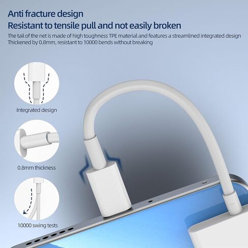 قارئ بطاقة SD لهاتف iPhone 17 16 15 Pro Max Splitter USB C إلى كاميرا رقمية، قابس محول من النوع C لأجهزة Apple لأجهزة Ipad متوافق مع محرك فلاش للصور المحمول Samsung Speed ​​MacBook Android in Kuwait