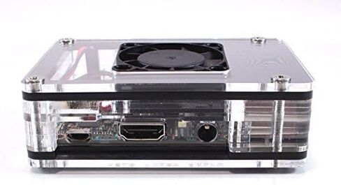 حافظة Zebra Black Ice مع مروحة لـ ASUS Tinker Board وTinker Board S ~ C4Labs in Saudi Arabia