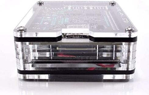 حافظة Zebra Black Ice مع مروحة لـ ASUS Tinker Board وTinker Board S ~ C4Labs in Saudi Arabia