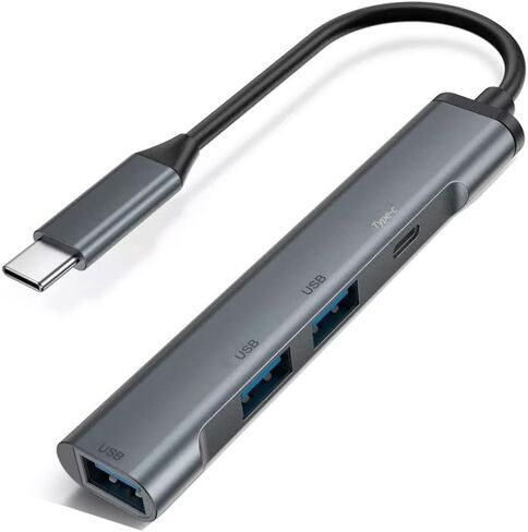 محول USB C 4 في 1، منفذ شاحن PD من النوع C متوافق مع Samsung Galaxy Tab S10 Ultra (14.6 بوصة)/S10 Plus (12.4 بوصة)، موزع USB in Kuwait