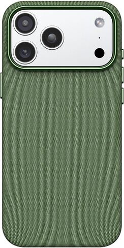 حافظة لهاتف iPhone 17 Pro Max TechWoven مع MagSafe 2025,17 Pro Max حافظة هاتف مقاومة للصدمات ومضادة للانزلاق غطاء من القماش المنسوج الفاخر من TechWoven لهاتف 17 ProMax 6.9 بوصة، أخضر in Saudi Arabia
