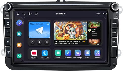 Joying 8" Car Stereo RCD330 Plug and Play Car Radio Compatible with Volkswagen Jetta Golf Passat Skoda Seat Caddy Polo Tiguan Transporter EOS Android 13 Head Unit with Carplay Android Auto(JY-VT130N4) in Saudi Arabia