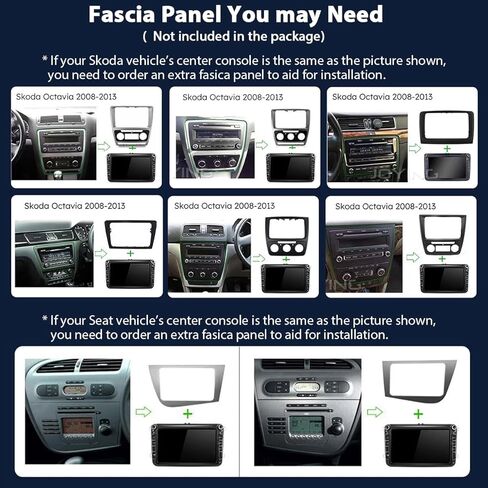 Joying 8" Car Stereo RCD330 Plug and Play Car Radio Compatible with Volkswagen Jetta Golf Passat Skoda Seat Caddy Polo Tiguan Transporter EOS Android 13 Head Unit with Carplay Android Auto(JY-VT130N4) in Saudi Arabia