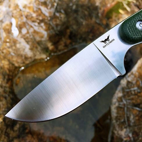 حارس W204 شفرة مثبتة سكين 14C28N شفرة الصلب ميكارتا مقبض مع أغلفة كيديكس للأنشطة الخارجية التخييم in Kuwait