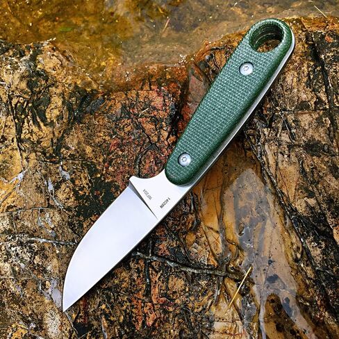 حارس W204 شفرة مثبتة سكين 14C28N شفرة الصلب ميكارتا مقبض مع أغلفة كيديكس للأنشطة الخارجية التخييم in Kuwait