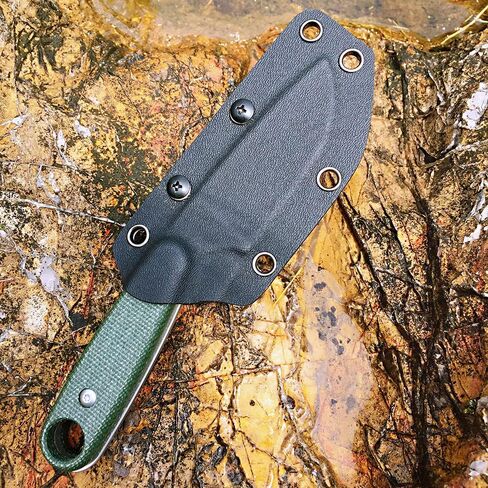 حارس W204 شفرة مثبتة سكين 14C28N شفرة الصلب ميكارتا مقبض مع أغلفة كيديكس للأنشطة الخارجية التخييم in Kuwait