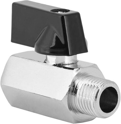 G1/4 Water Cooling Valve, Brass with Plating for PC Liquid Cooling Systems Computer Modding Accessory in Saudi Arabia