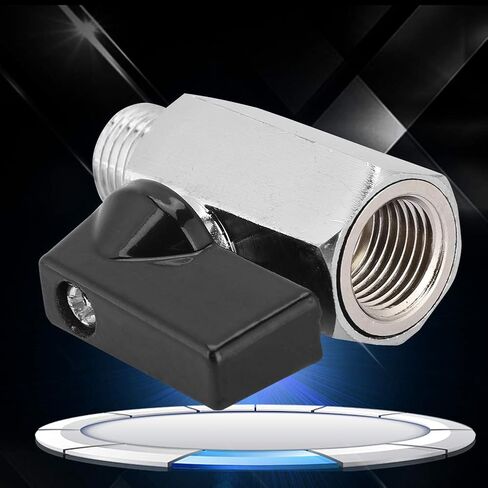 G1/4 Water Cooling Valve, Brass with Plating for PC Liquid Cooling Systems Computer Modding Accessory in Saudi Arabia