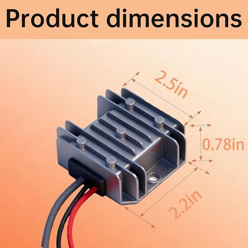 محول Starlink Mini Power Supply 12-24vAdapter Converter، DC Step Up Converter 12-24V إلى 30V 3.5A مع سلك طاقة للشاحنة، RV، Marine، خارج الشبكة in Kuwait