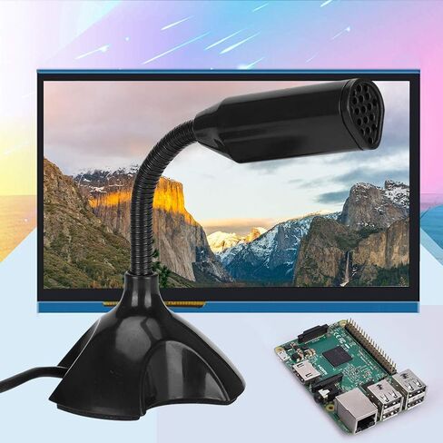 Tyenaza for Raspberry Pi 2/3 USB التوصيل والتشغيل ميكروفون الكمبيوتر بدون محرك للفوز وما بعده in Kuwait