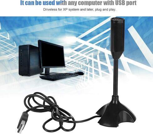 Tyenaza for Raspberry Pi 2/3 USB التوصيل والتشغيل ميكروفون الكمبيوتر بدون محرك للفوز وما بعده in Kuwait