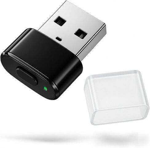 ماوس USB Jiggler غير قابل للاكتشاف، محرك ماوس تلقائي مع 3 أوضاع، توصيل وتشغيل ماوس صامت يبقي الكمبيوتر والكمبيوتر المحمول مستيقظين، التحكم في الأزرار ومؤشر LED، لا حاجة إلى برامج in Kuwait