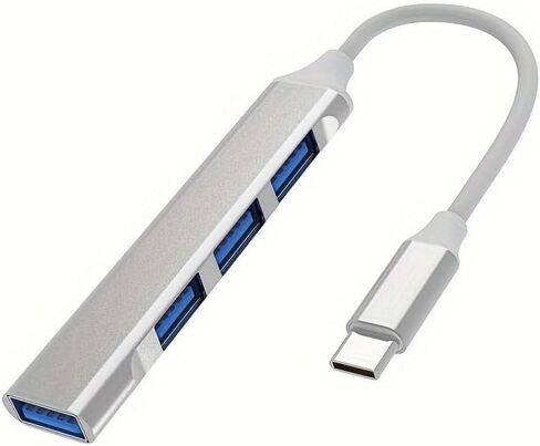 4-Port Multifunctional Splitter Type-C HUB 3.0 USB Adapter for Mobile Phones and Computers (USB) in Saudi Arabia