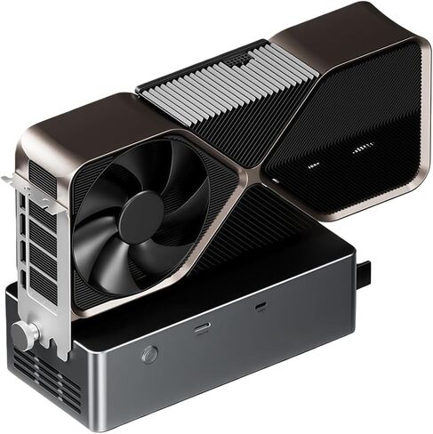 Tangxi External GPU Dock Station, eGPU Enclosure with OCuLink / USB4.0 / Hot Swapping TGX Interface, Built in 800W Power Supply, PCIe 4.0 x4 eGPU Dock for Laptop PC (Black) in Saudi Arabia