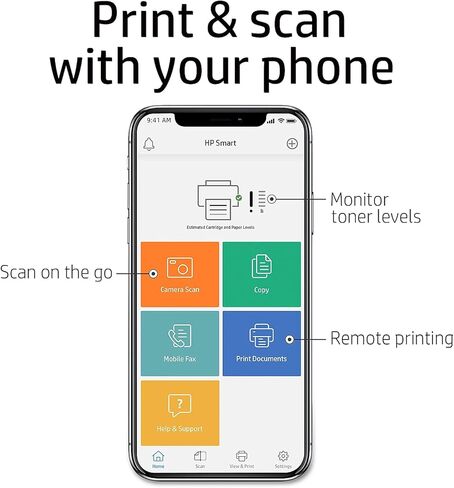 HP Color LaserJet Pro M182nw Wireless All-in-One Laser Printer, Remote Mobile Print, Scan & Copy, Works with Alexa (7KW55A) in Saudi Arabia