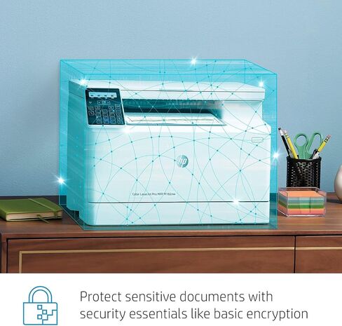 HP Color LaserJet Pro M182nw Wireless All-in-One Laser Printer, Remote Mobile Print, Scan & Copy, Works with Alexa (7KW55A) in Saudi Arabia